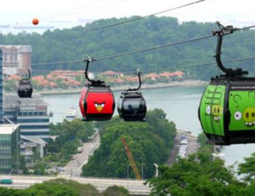 Themed Gondola Rides For Kids At Mount Faber Singapore Cable Car