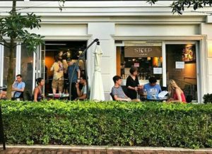 Dining At The Stoep At High Tide In Mui Wu, Lantau Island