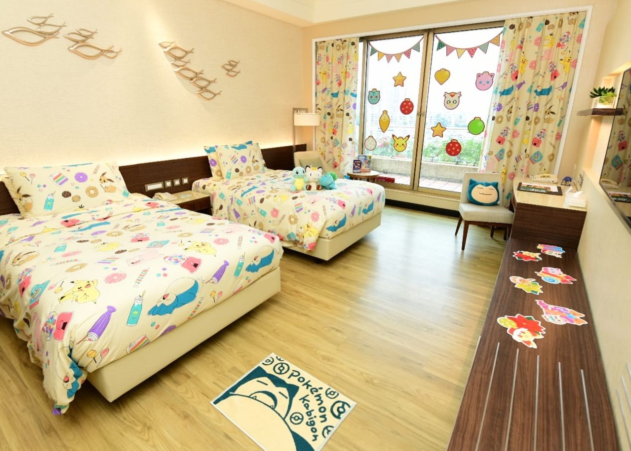 Pokemon Themed Room Gold Coast Hotel Hong Kong