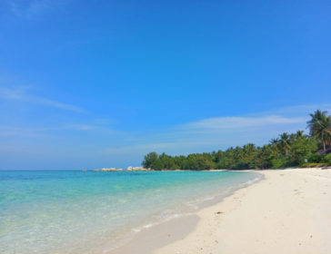 Pantai Pasir Putih White Sand Beach In Candidasa, Bali