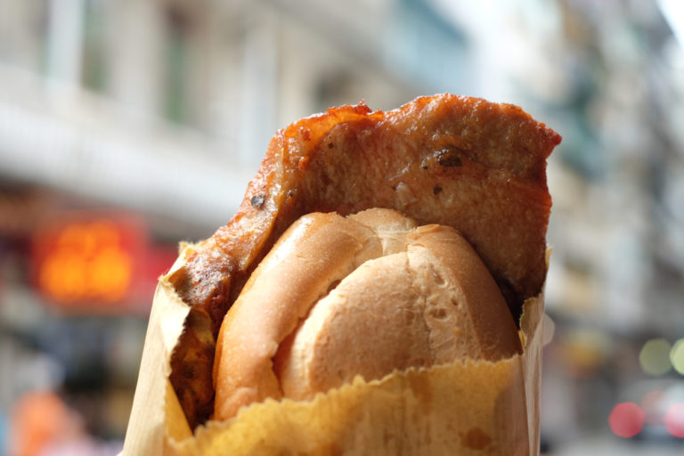 Pork Chop Bun Macau