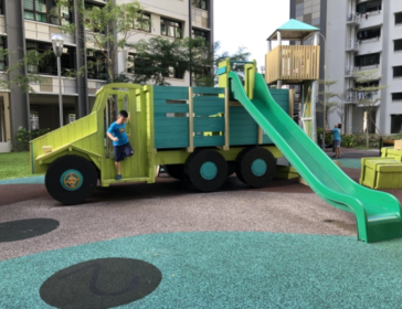 Cool Tank And Truck Playground For Kids In Singapore