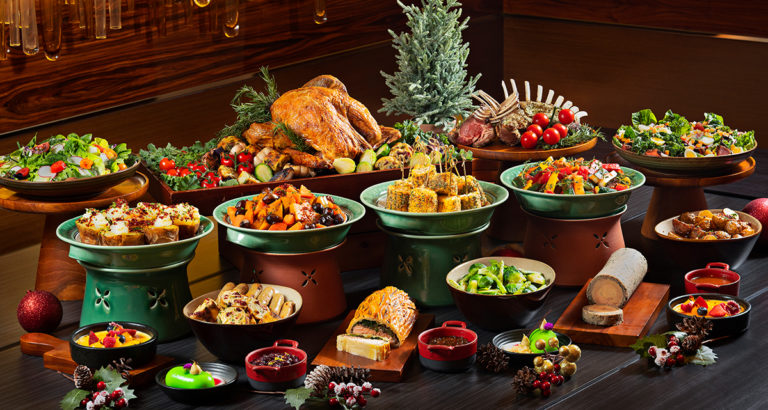 Raffles Hotel Jakarta Christmas Holiday Dining Brunch Dinner Feast