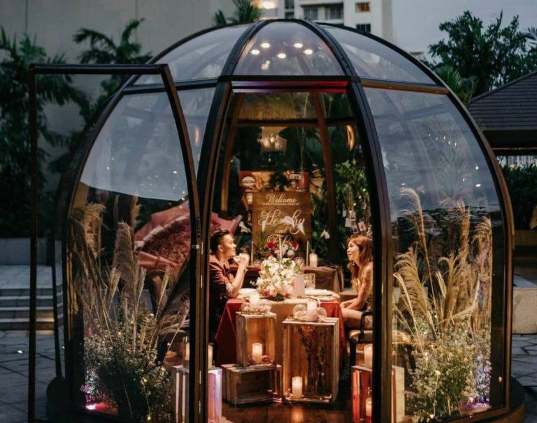 Pod Dining Christmas Brunch Dinner Feast Holiday Jakarta Fairmont Hotel