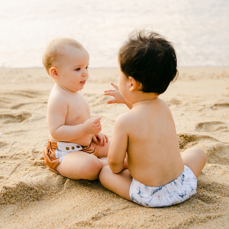 Babies On Beach Just Peachy Hong Kong