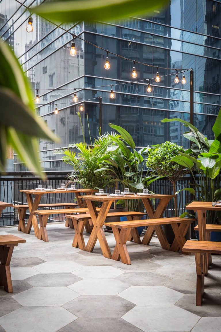 Maison Libanaise Outdoor Terrace, Hong Kong
