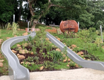 Jubilee Park And Playground At Fort Canning In Singapore
