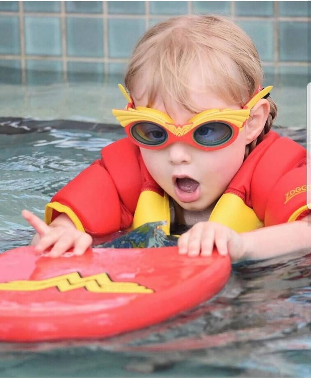 Child Swimming