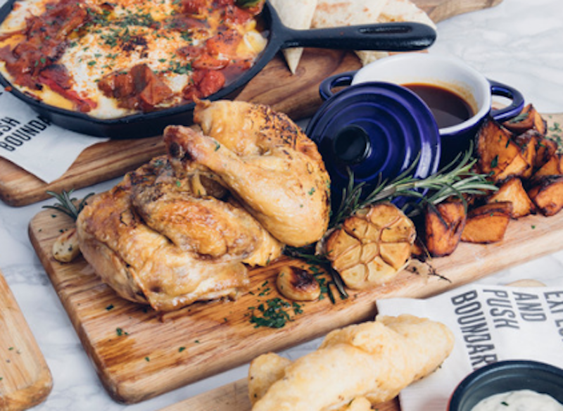 Eating at Classified, Stanley, Hong Kong