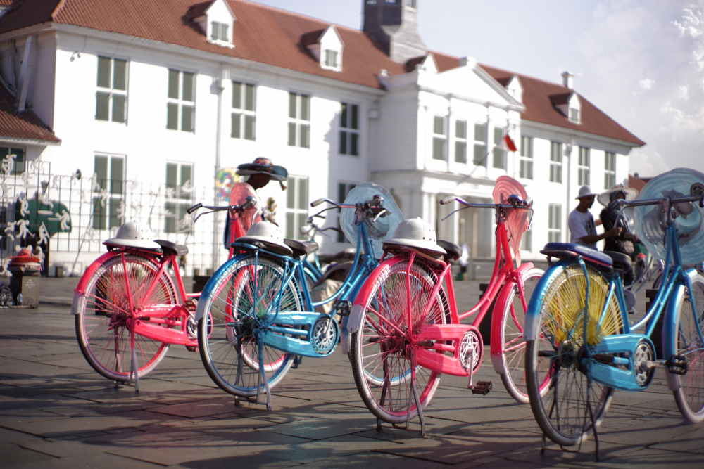 Biking And Cycling In Jakarta With Kids