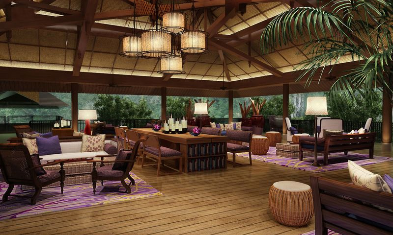 Mulu Marriott Resort & Spa in Borneo, Malaysia