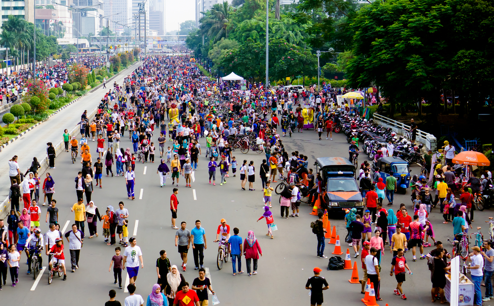 Car Free Day In Jakarta