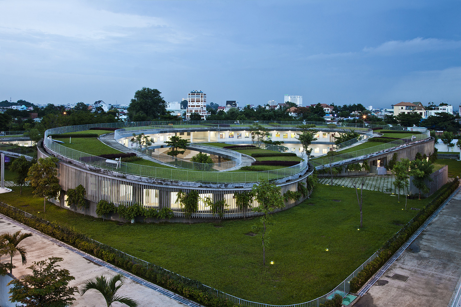 School Building Of Farming Kindergarten, Vietnam