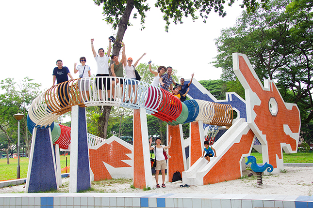 Culture for kids at Heritage Trails, Singapore