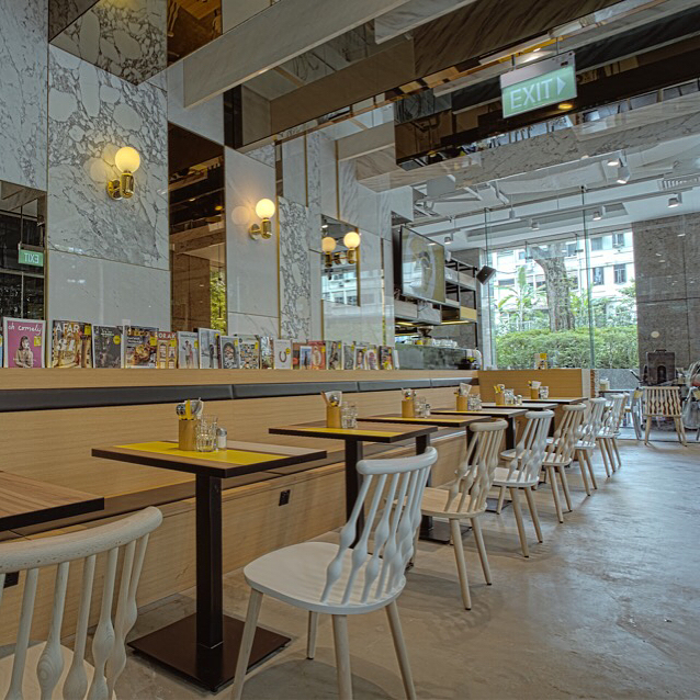 Interior Of Kith Cafe Singapore