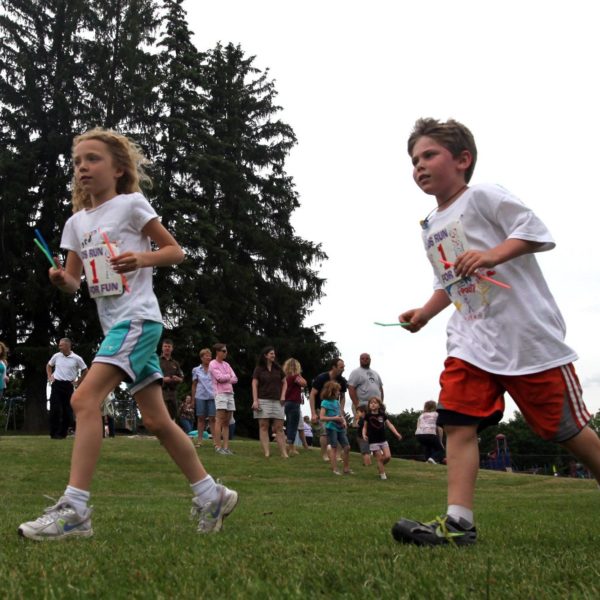 Children Running