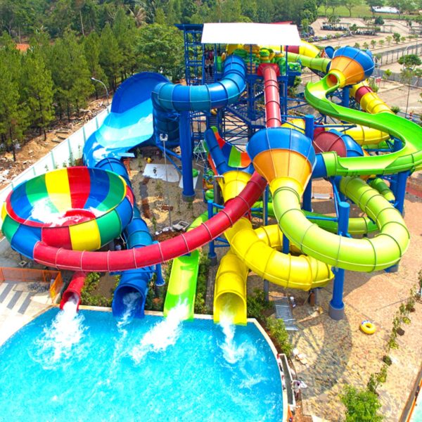 Water Slides At Ocean Park Water Adventure Jakarta