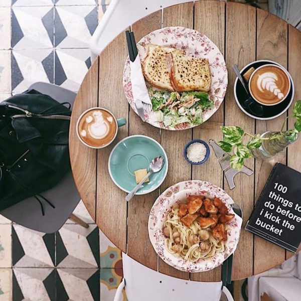 Brunch Flat Lay At Sophie Authentique Restaurant Jakarta