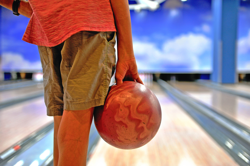 Strike Bowling With Kids In Bali