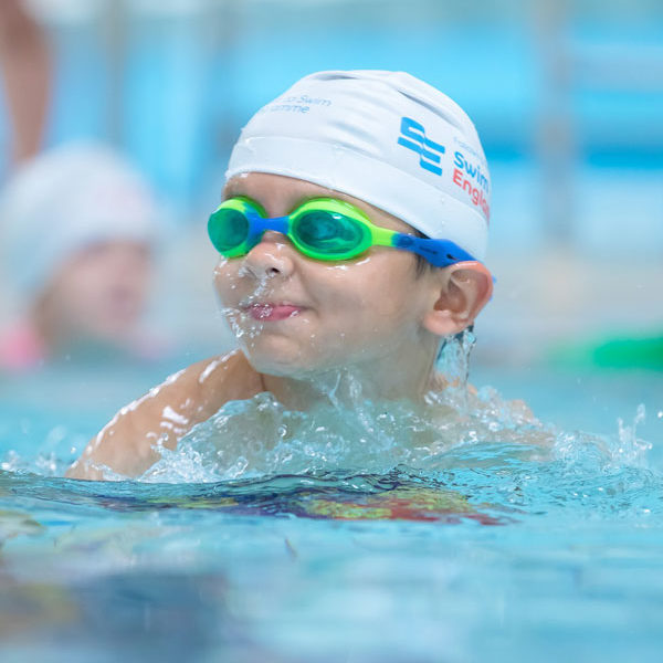 Little Boy Swimming