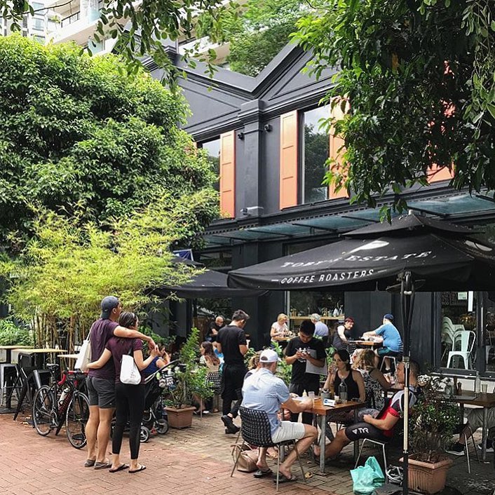 Exterior Of Toby's Estate Singapore