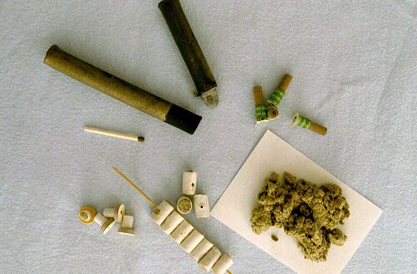 Moxibustion in traditioanl Chinese medicine in Hong Kong.