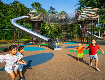 Nestopia Open-Air Play Space At Shangri-La Sentosa