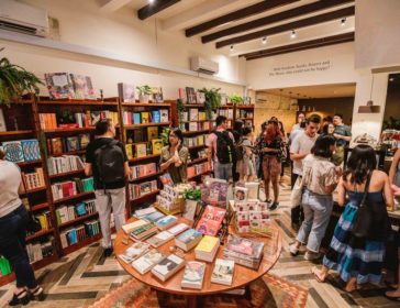 The Moon Bookstore And Coffee Shop In Singapore