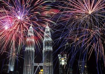 Fireworks In The Sky – National Day
