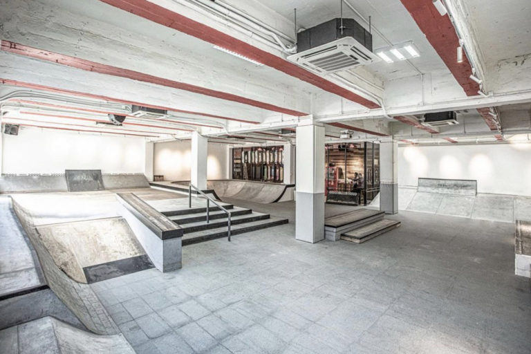 Indoor Skate Park In Kwun Tong Hong Kong