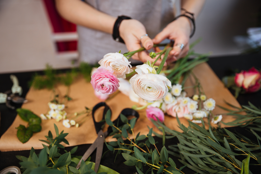 Floral Arrangment Classes In Singapore