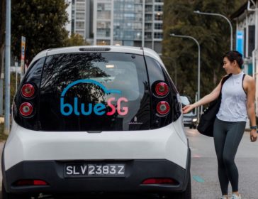 Electric Car Hire Service For Families With BlueSG