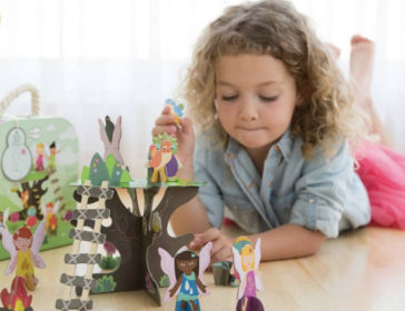 Krooom Laminated Printed Board Cardboard Playsets For Kids