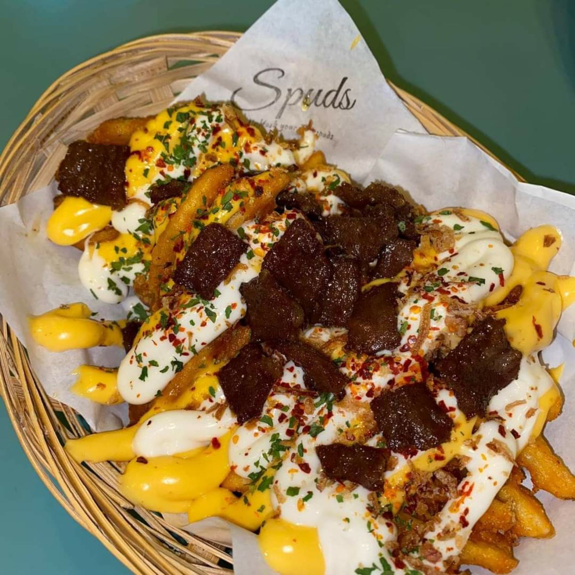 Spuds Loaded French Fries Singapore