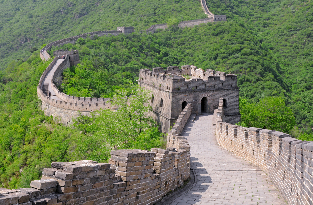 Great Wall Mutianyu Section With Kids