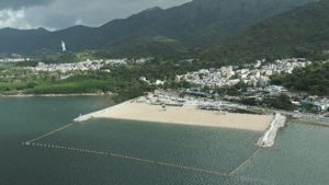Take A Dip At The Brand New, Man-Made Lung Mei Beach In Hong Kong!