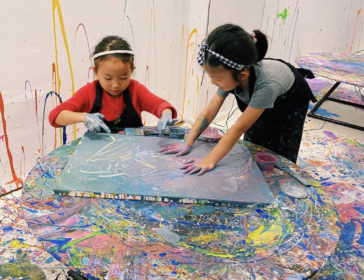 Motion Art Space Pendulum Painting In Singapore