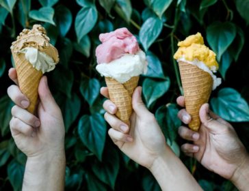 Fresh ​​Gelatos At Mylo’s In Gardens By The Bay In Singapore