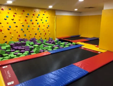 Bounce Away At Spring Rolls Trampoline Park In Singapore