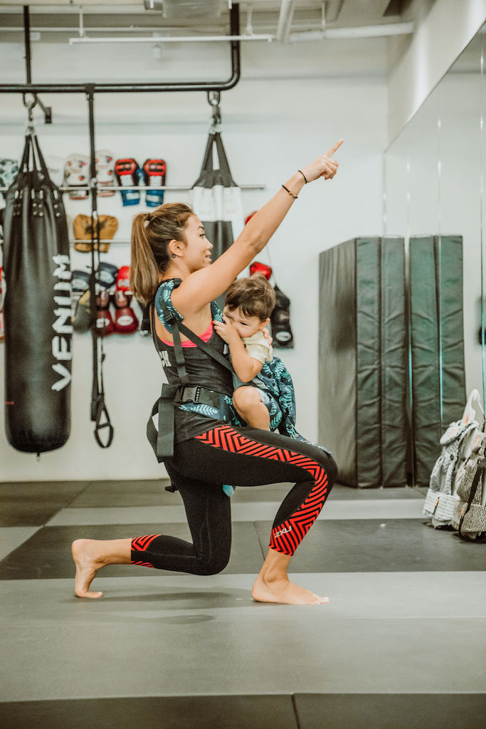 Babywearing At Gym Zigfit Hong Kong