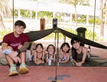 Family Camp-cation At Singapore Discovery Centre