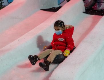 Peanuts Snow Hangout At Changi Airport In Singapore